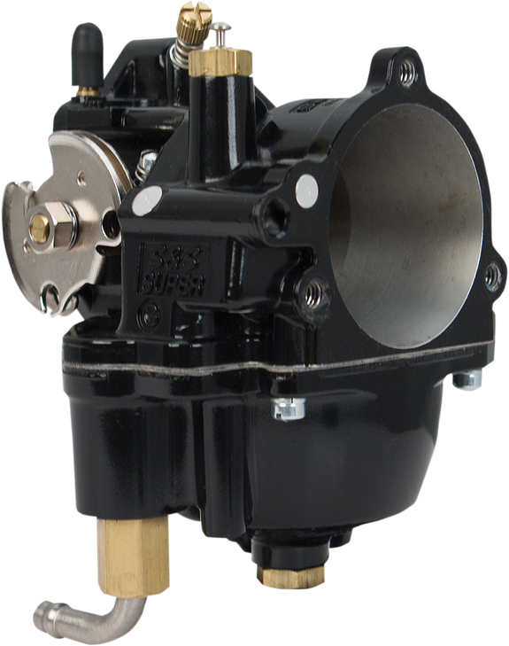 S&S Cycle Super G Carburetor - Big Bore - Black 110-0100