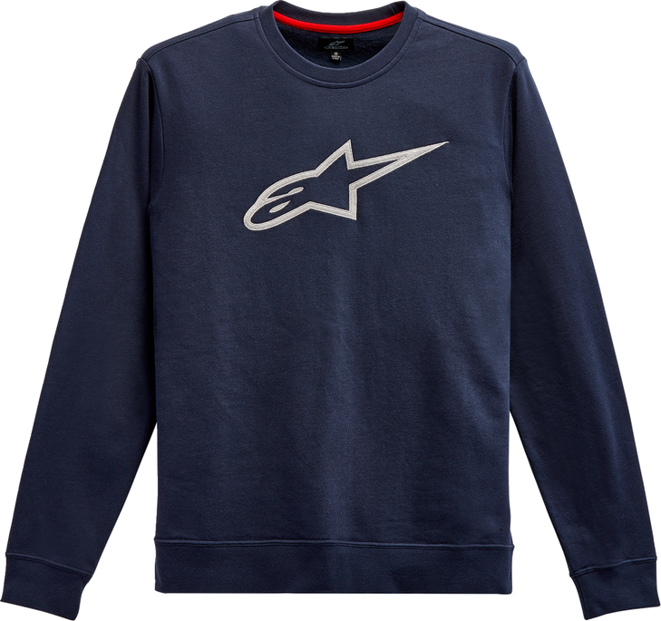 Ageless Crew Fleece - Navy/Grey - Xl 1212513227011Xl