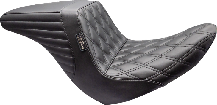 Le Pera Kickflip Up Front Seat - Double Diamond - Black - Fl/Fx '18-'24 Lyru-590Dd