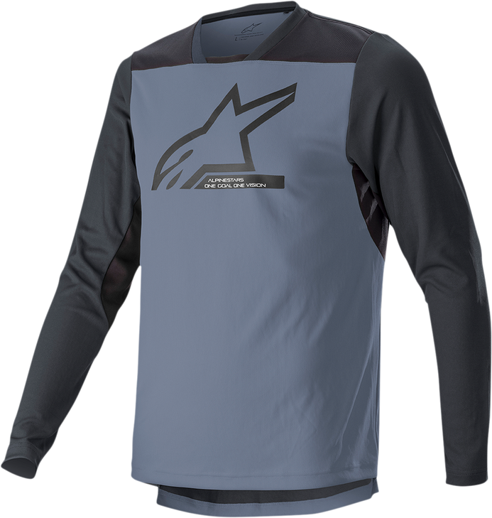 Drop 6.0 V2 Long-Sleeve Jersey - Black/Gray - Xl 1766422-9291-Xl