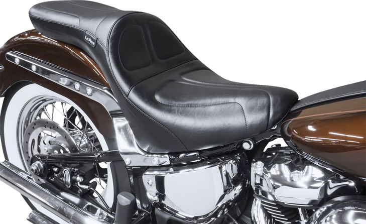 Le Pera Maverick Seat - Smooth - Black - Fxlr/Flsb '18-'23 Lyr-910S