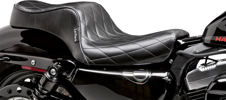 Le Pera Cherokee Seat - Diamond - Black - Xl '04-'22 Lk-026Dm