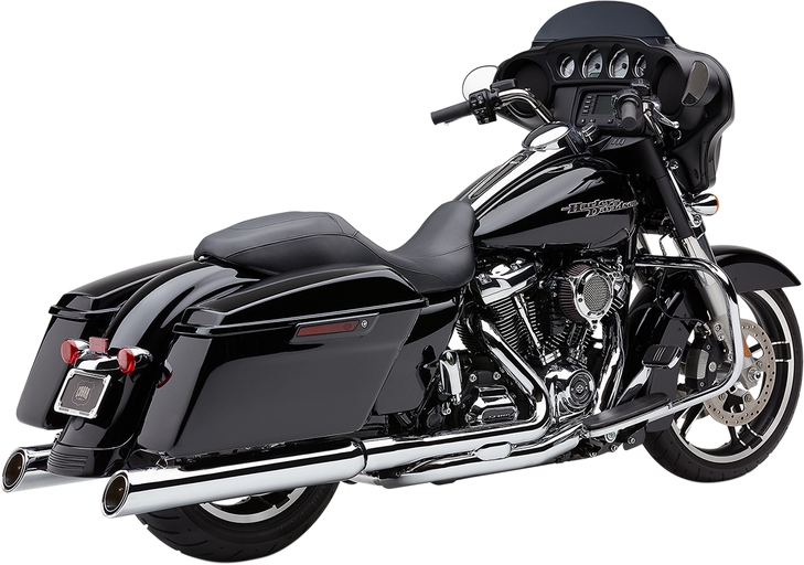 Cobra 909 Uppercut Mufflers For Fl - Chrome 6269