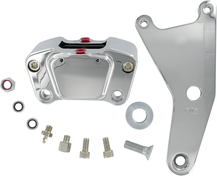 Gma Engineering By Bdl Rear Caliper - 81-84Fx - Smooth Chrome Gma-115Sc