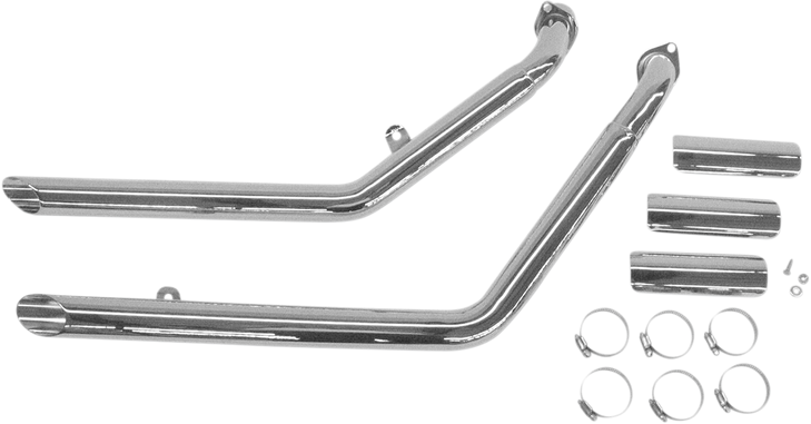 Cobra Drag Pipes Exhaust - Vt1100C 1266