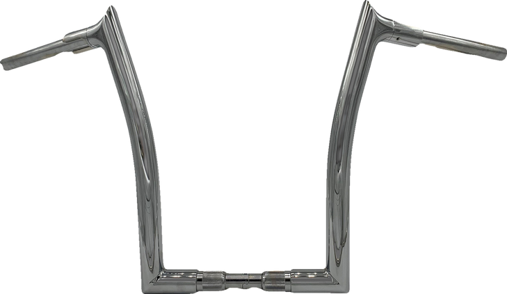 Fat Baggers Inc. 1-1/2" Ez Install Pointed Top Handlebar - 16" - Chrome 818016
