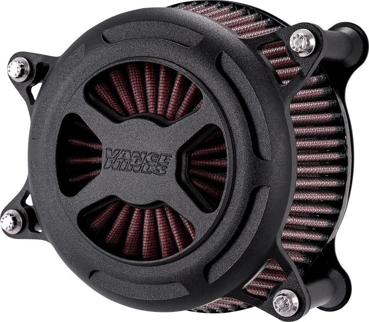 Vance & Hines Vo2 X Air Intake - Black Wrinkle 42359