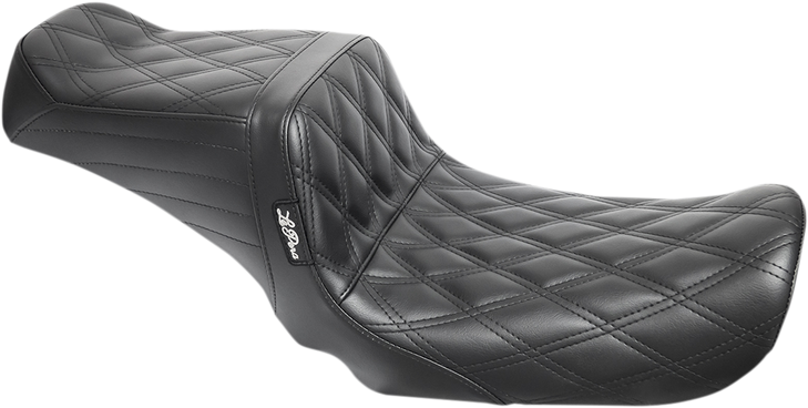 Le Pera Tailwhip Seat - Double Diamond - Black - Fxd '06-'17 Lk-581Dd