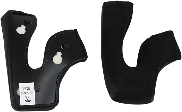Agv X3000 Cheek Pads - Black - Large 20Kit00120001