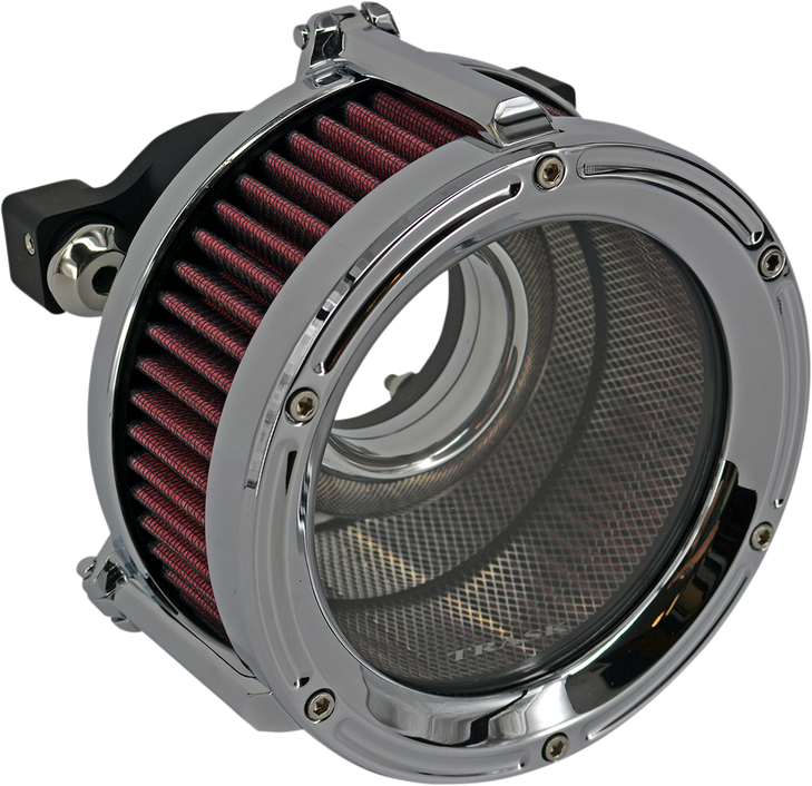 Trask Assault Charge High-Flow Air Cleaner - Chrome Tm-1022Ch