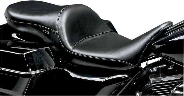 Le Pera Maverick Seat - Without Backrest - Smooth - Black - Fl '08-'23 Lk-957S