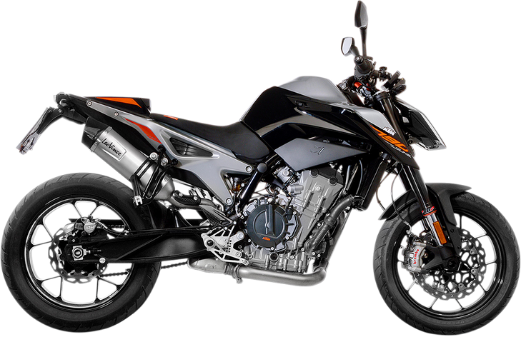 Leovince Lv One Evo Muffler - Stainless Steel - Duke 790 14253Eu