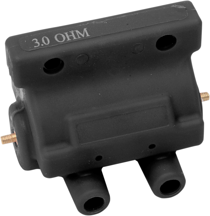 Drag Specialties Ignition Coil - 3 Ohm - Black