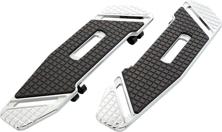 Arlen Ness Speedliner Floorboards - Driver - Chrome 410-025