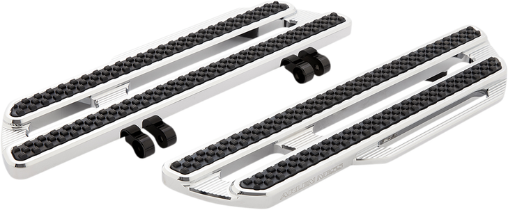 Arlen Ness Method Driver Floorboards - Extended - Chrome 410-017