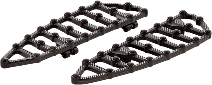 Arlen Ness Mx Driver Floorboards - Black 410-007