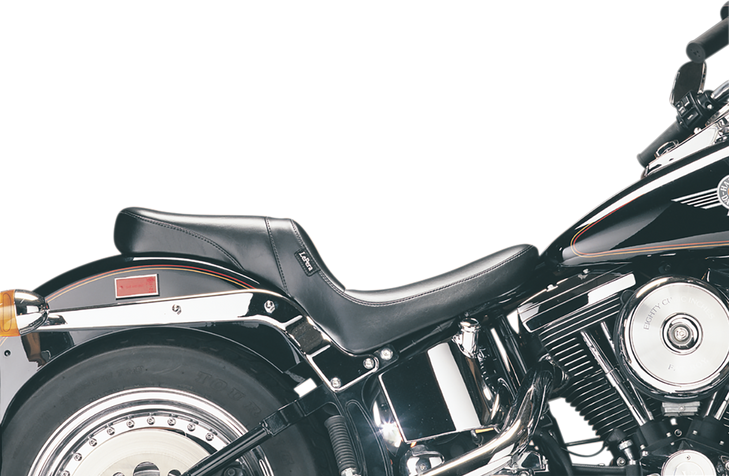 Le Pera Daytona 2-Up Seat - Without Backrest - Smooth - Black - Softail '84-'99 Lgn-543S