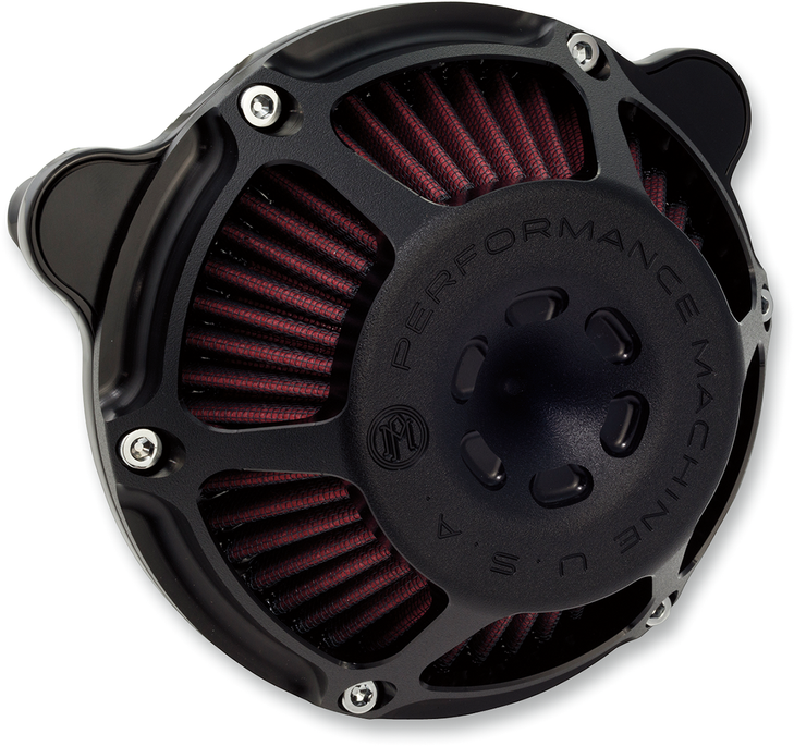Performance Machine (Pm) Max Hp Air Cleaner Kit - Black Ops 0206-2080-Smb