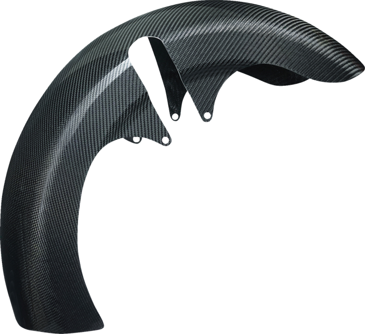 Arlen Ness Front Fender - Wrapper - 21" - Black 210-025