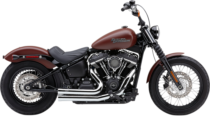 Cobra 909 Exhaust - Chrome - '18-'20 Softail 6712