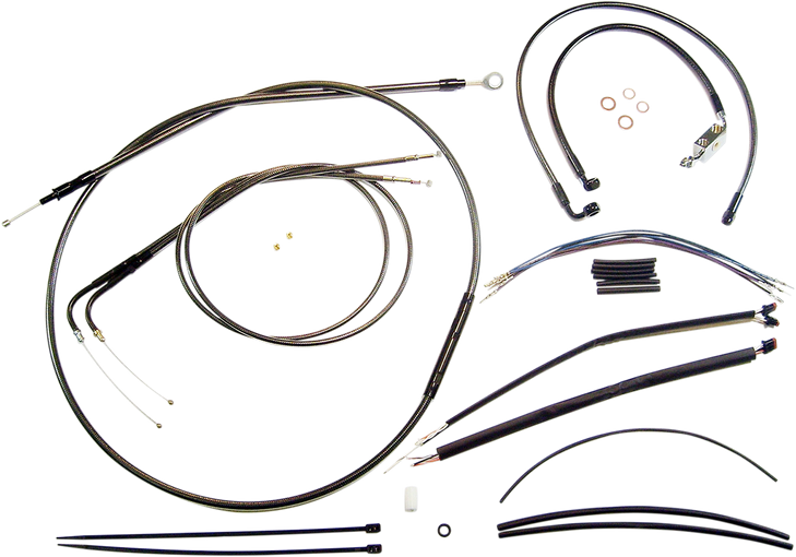 Magnum Shielding Black Pearl Designer Handlebar Installation Kit 487142