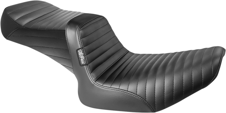 Le Pera Tailwhip Seat - Pleated - Black - Fl '08-'23 Lk-587Pt