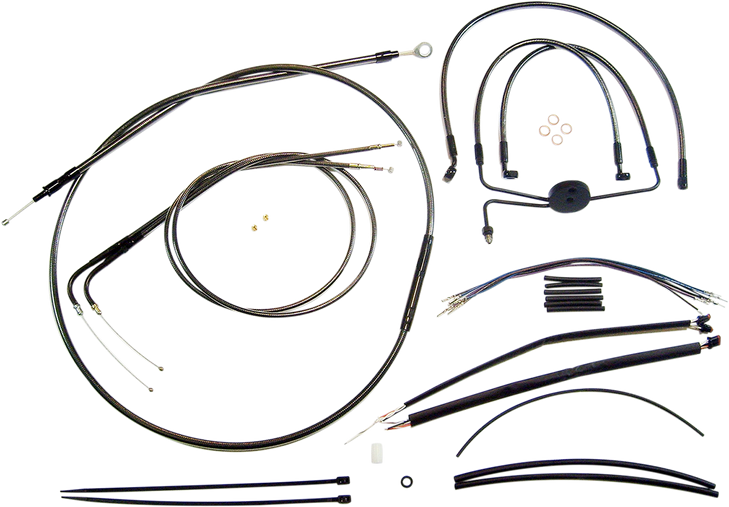 Magnum Shielding Black Pearl Designer Handlebar Installation Kit 487202