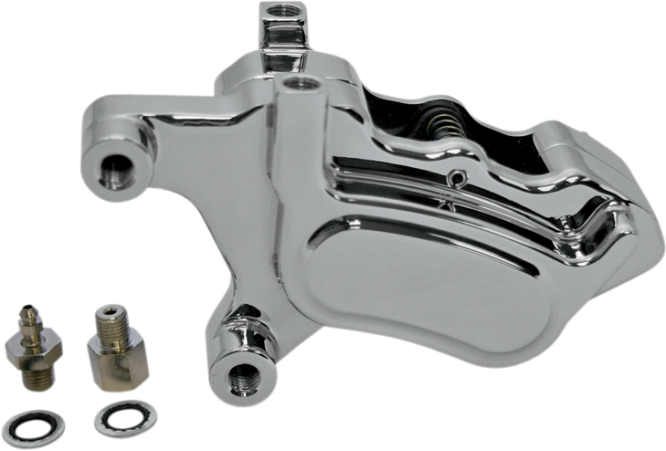 Gma Engineering By Bdl Front Caliper - Sd00-07 - Smooth Chrome Gma-400Msc