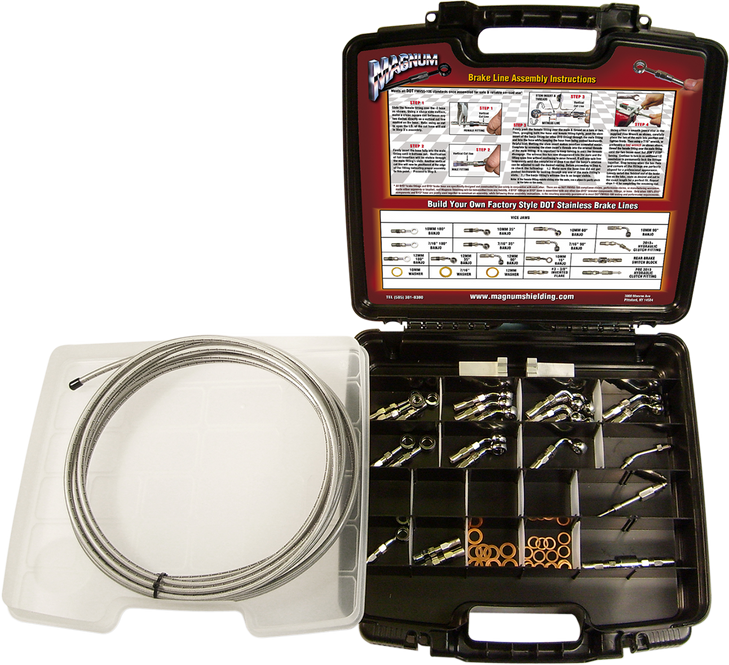 Magnum Shielding Build Your Own Brake Kit - Deluxe - Chrome 399001