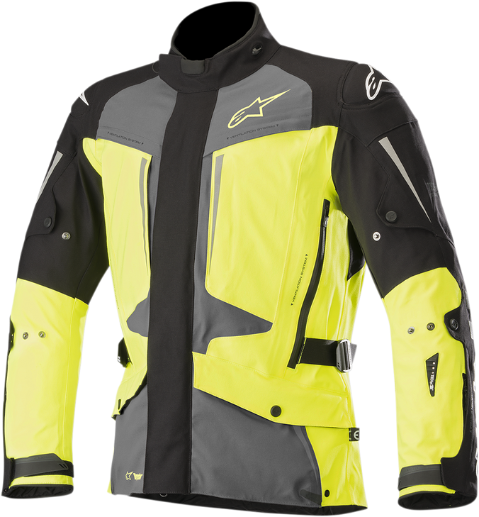 Yaguara Drystar Jacket - Black/Gray/Yellow - Xl 3203218-1015-Xl