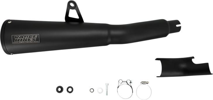 Vance & Hines Black Muffler - Honda Rebel 48425