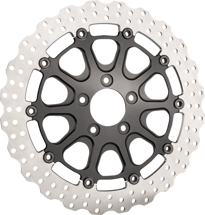 Slyfox Front Rotor - Black - 13" 0133-3061S-B