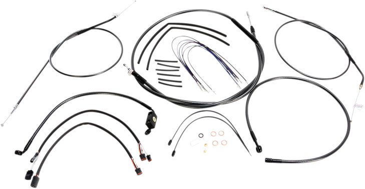 Magnum Shielding Black Pearl Designer Handlebar Installation Kit 487672