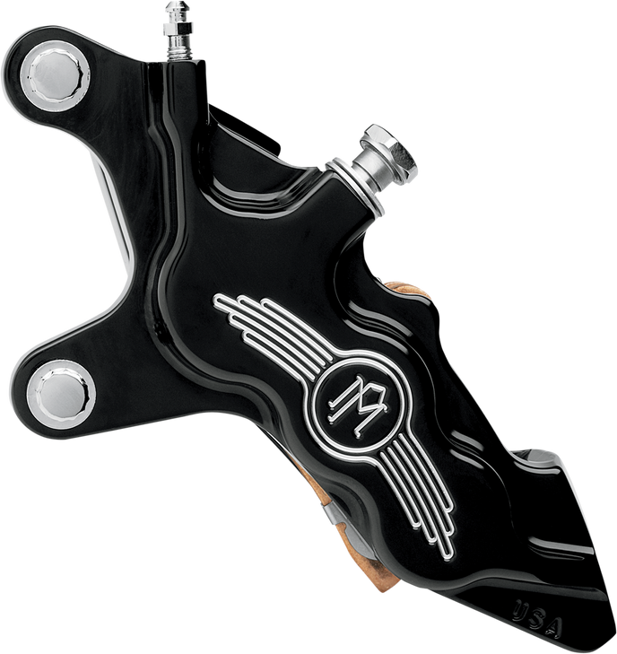 Performance Machine (Pm) 6 Piston Caliper - 11.5" - Left - Contrast Cut 0051-2909-Bm