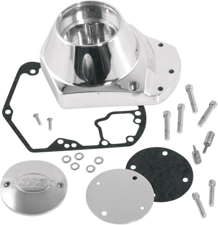 S&S Cycle Cam Cover - Polished Billet - Big Twin 31-0335