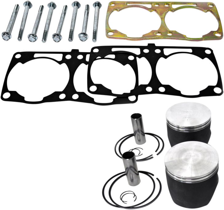 Bikeman Performance Piston Kit - Polaris 800 Cfi/Axys/Cfi Ho Motors Bmp-P800Dk