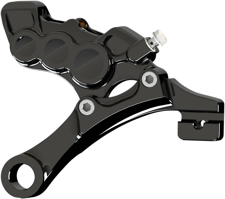 Arlen Ness 6-Piston Caliper - Rear - Black - 11.8" 02-323