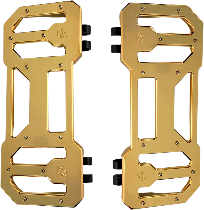 Pro-One Perf.Mfg. Pro Board V1 Floorboards - Gold Titanium Nitride Coated 500770Tin