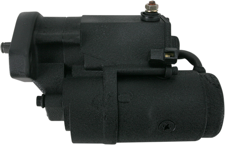 Terry Components Starter Motor - Black Wrinkle - Harley Davidson 773594