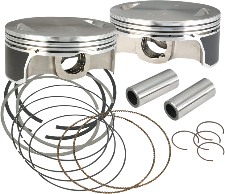 S&S Cycle Piston Kit For Hot Set Up Kits - +.010" 106-3872A