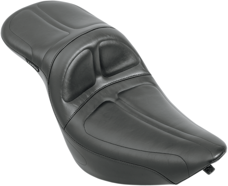Le Pera Maverick Daddy Long Legs Seat - Black - Stitched - Fl/Fx '06-'17 Lk-910Dl