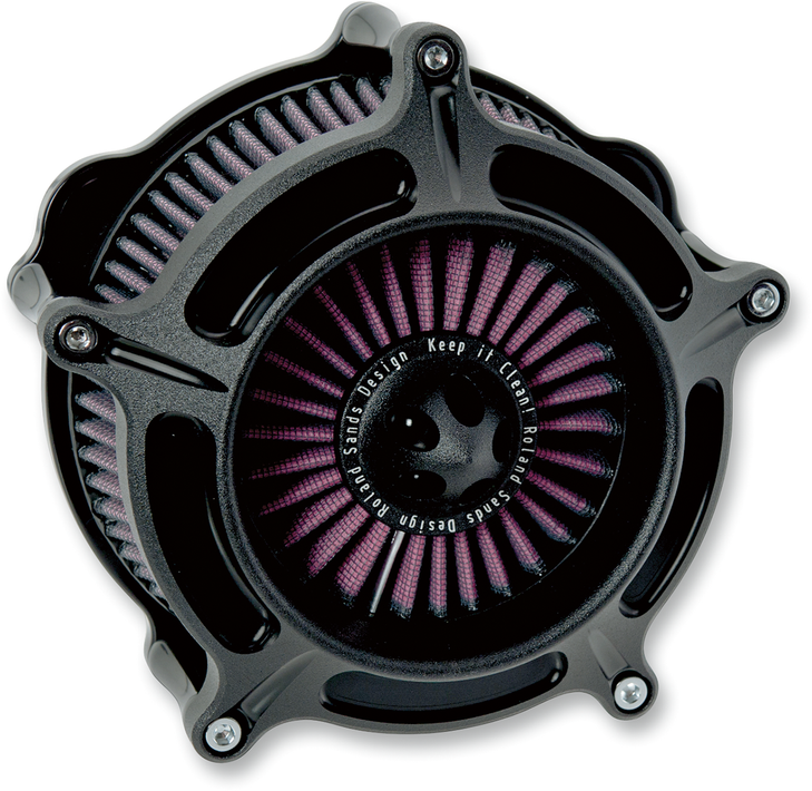 Rsd Turbine Air Cleaner Kit - Black Ops 0206-2038-Smb