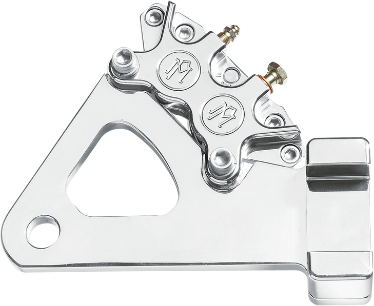 Performance Machine (Pm) Caliper - Rear - Chrome - Rigid Frame 10" 1271-0052-Ch