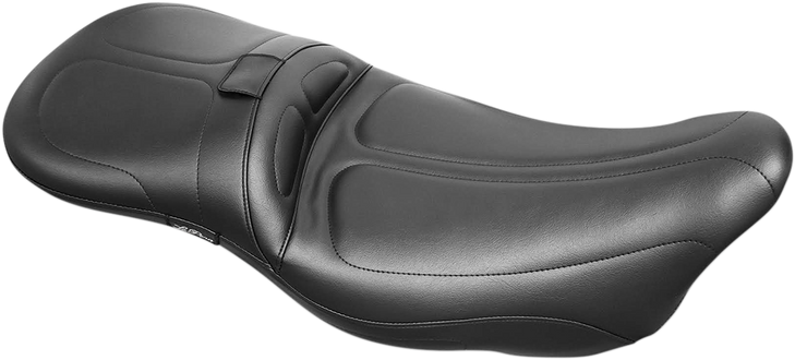 Le Pera Maverick Daddy Long Legs Seat - Black - Stitched - Fl '08-'23 Lk-957Dlt
