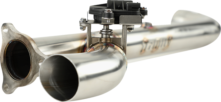 Trinity Racing Side Piece Header Pipe - With Electronic Cut Out Tr-4179Hp