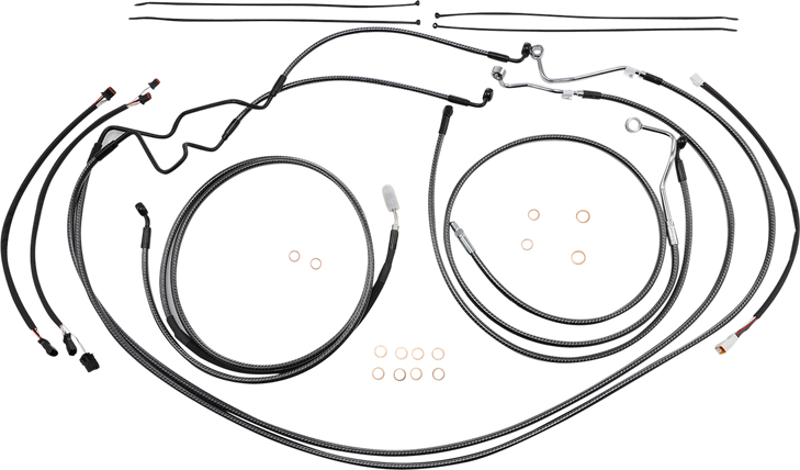 Magnum Shielding Karbonfibr Designer Handlebar Installation Kit 787842