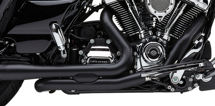 Cobra Pro Chamber Headpipes - Black 6255Rb