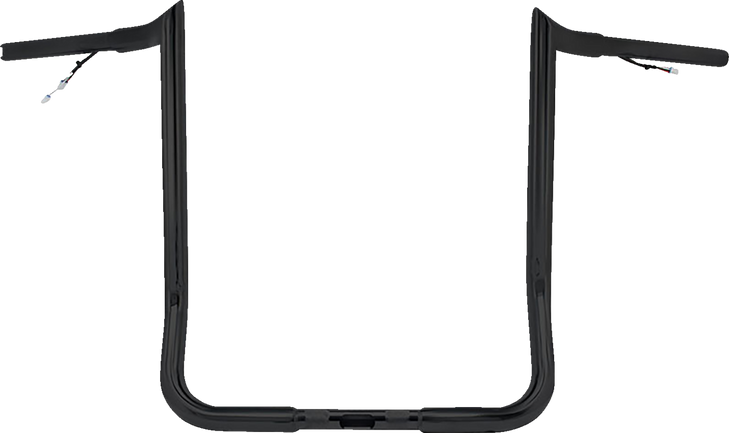 Handlebar - Monkey Bar - Pre-Wired - 14" - Black Pyo:Mbbpw-14 B