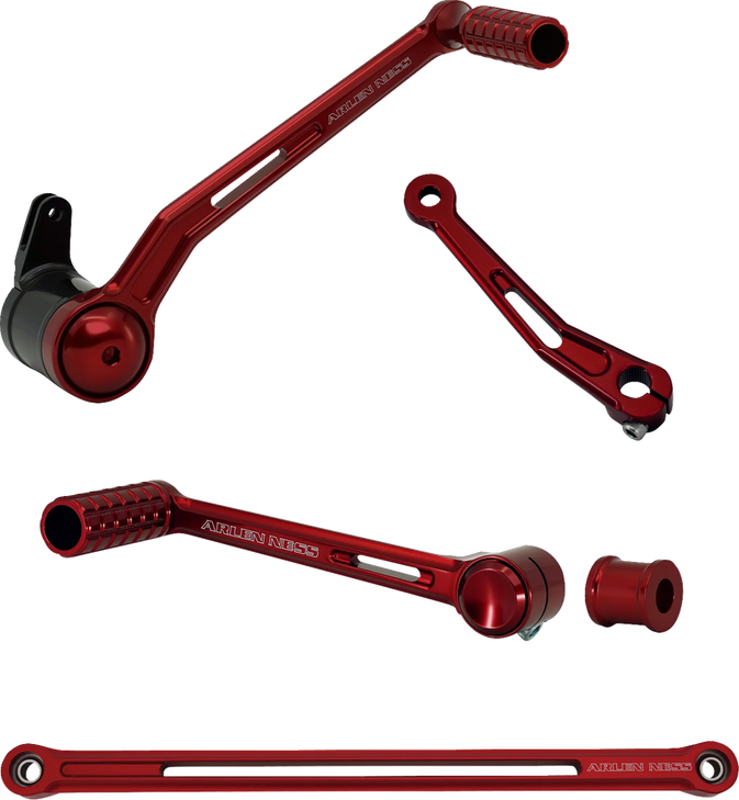 Speedliner Foot Control Kit W/ Heel/Toe Shifter - Red 420-133