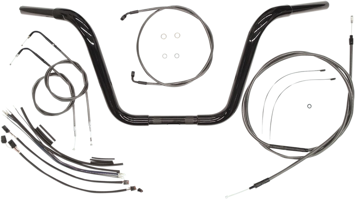 Magnum Shielding Handlebar/Installation Kit - Black Pearl 48827-114